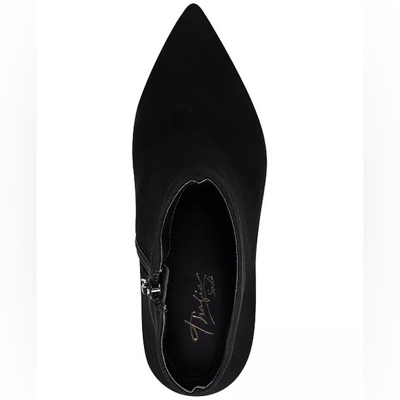 Women’s Black Bootie, 3 1/2” Heel w/ Rubber Sole, NEW IN BOX - Size 9 - Picture 3 of 4